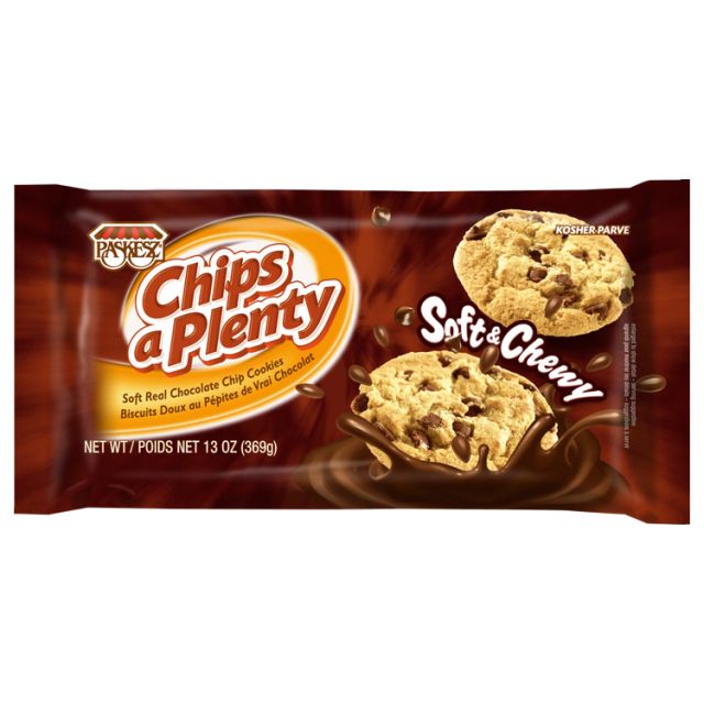 Paskesz Chips Aplenty Soft ‘N Chewy Cookies 13 Oz
