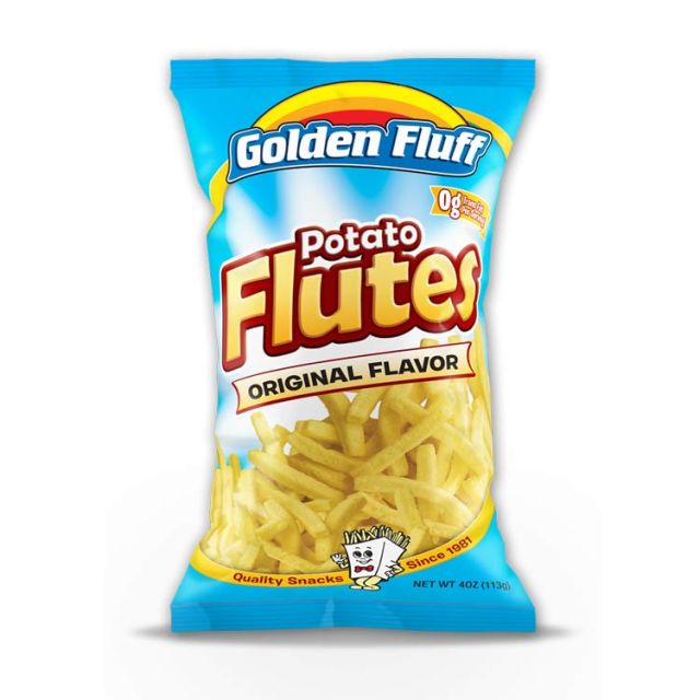 Golden Fluff Large Potato Flutes Original 4 Oz