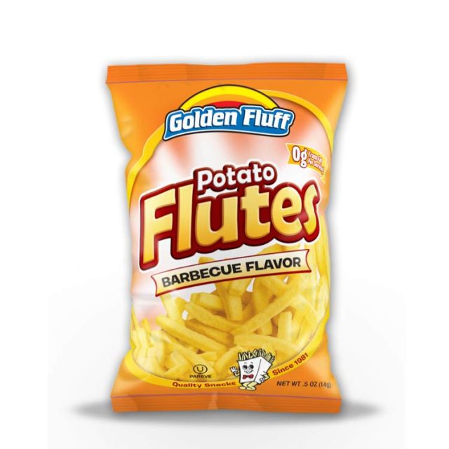 Golden Fluff Small Potato Flutes Bbq 0.5 Oz