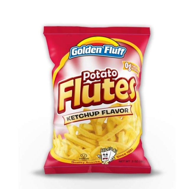 Golden Fluff Small Potato Flutes Ketchup 0.5 Oz