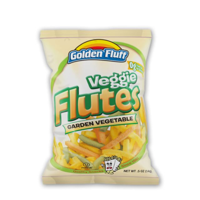 Golden Fluff Small Potato Flutes Veggie 0.5 Oz