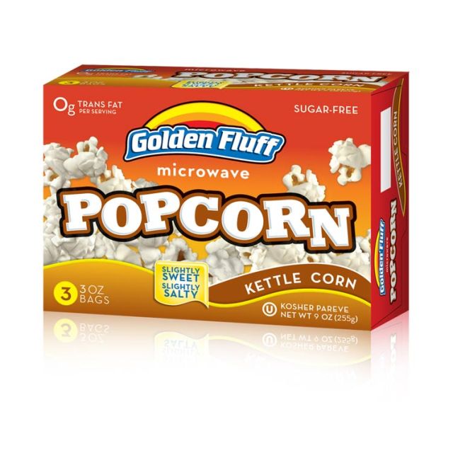 Golden Fluff Microwave Popcorn Kettle 9 Oz