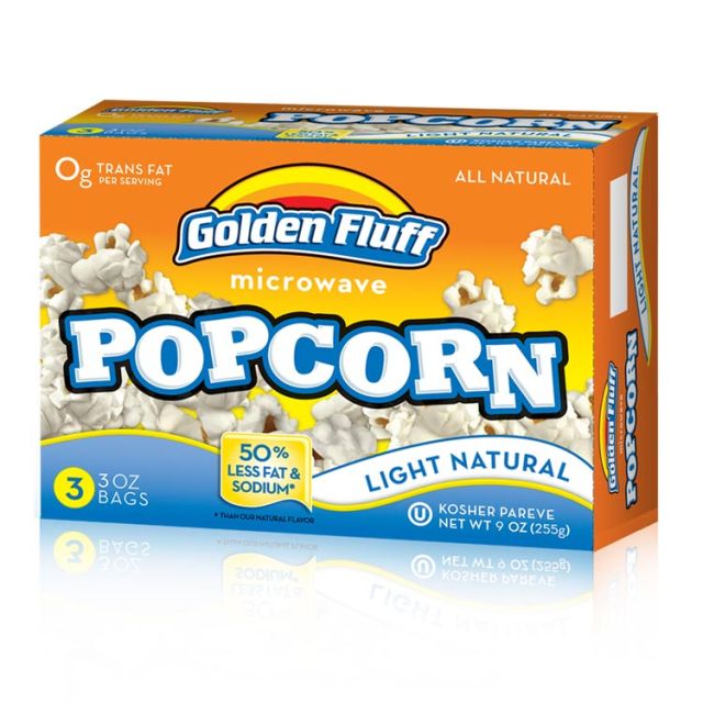 Golden Fluff Microwave Popcorn Light 9 Oz
