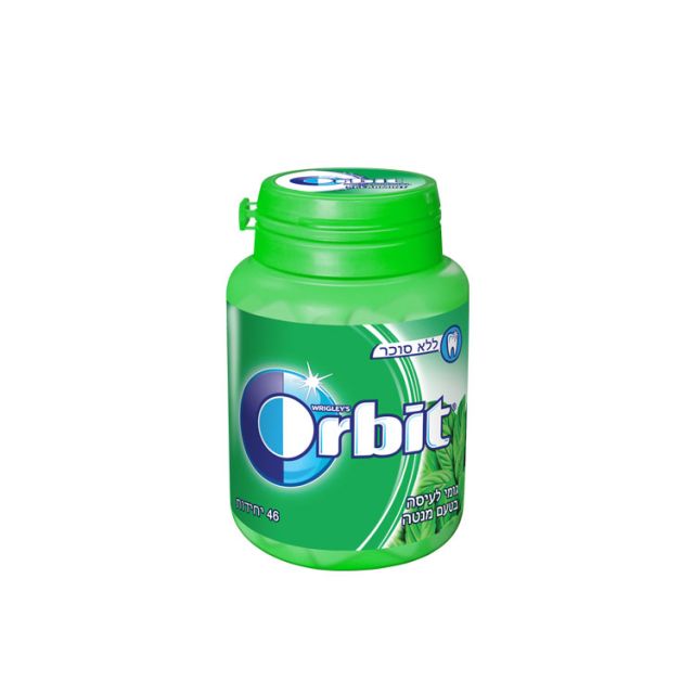 Orbit Spearmint Gum Jar 2.25 Oz