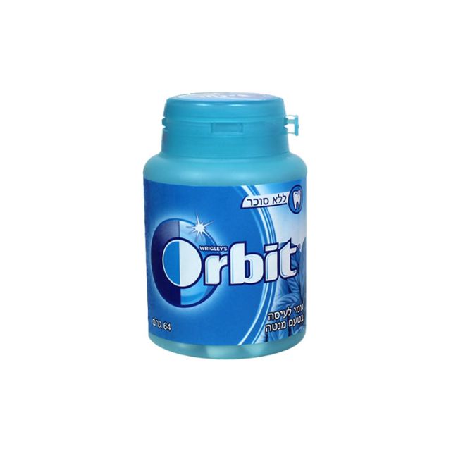 Orbit Peppermint Gum Jar 2.25 Oz