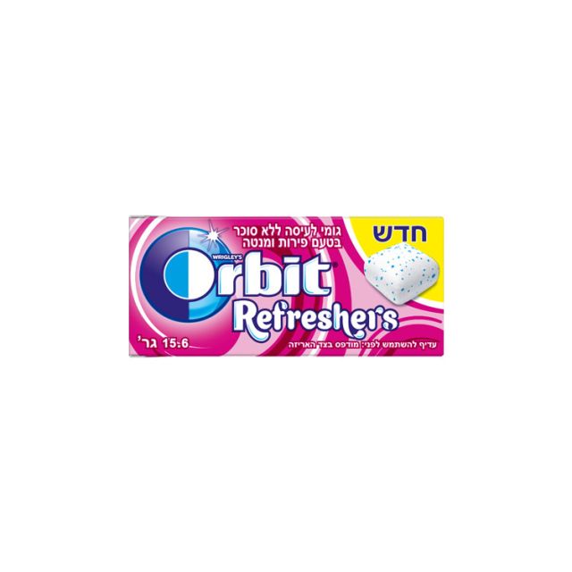 Orbit Refreshers Bubblemint Gum 0.54 Oz