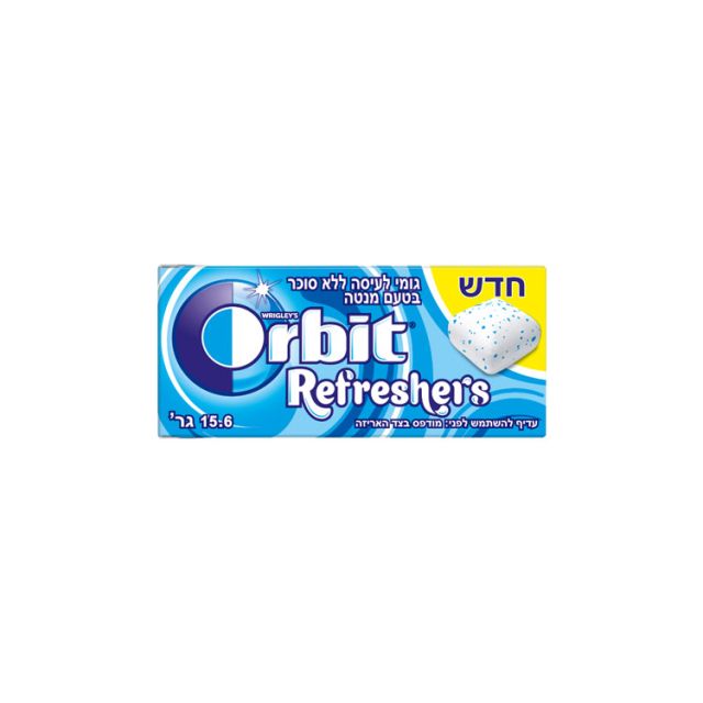 Orbit Refreshers Peppermint Gum 0.54 Oz