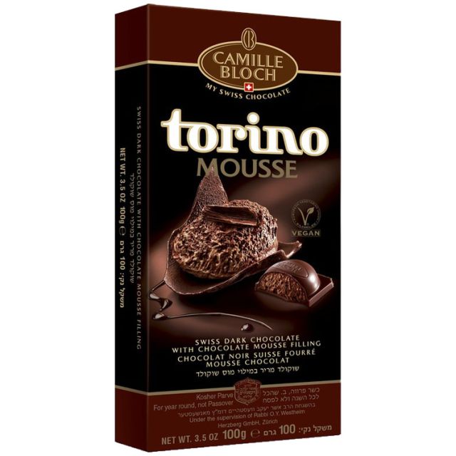 Camille Bloch Torino Mousse Chocolate (Parve) 3.5 Oz