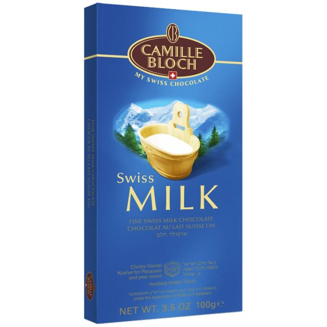 Camille Bloch Swiss Milk Chocolate 3.5 Oz
