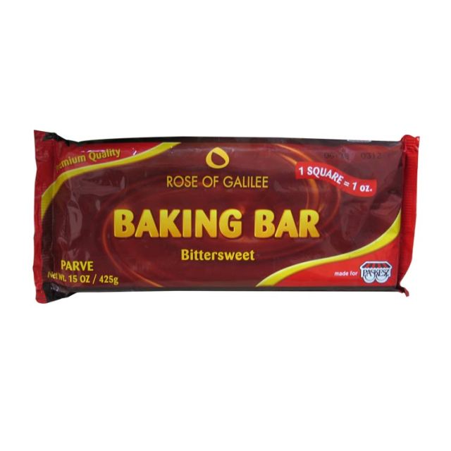 Paskesz Premium Baking Chocolate Bar 15 Oz