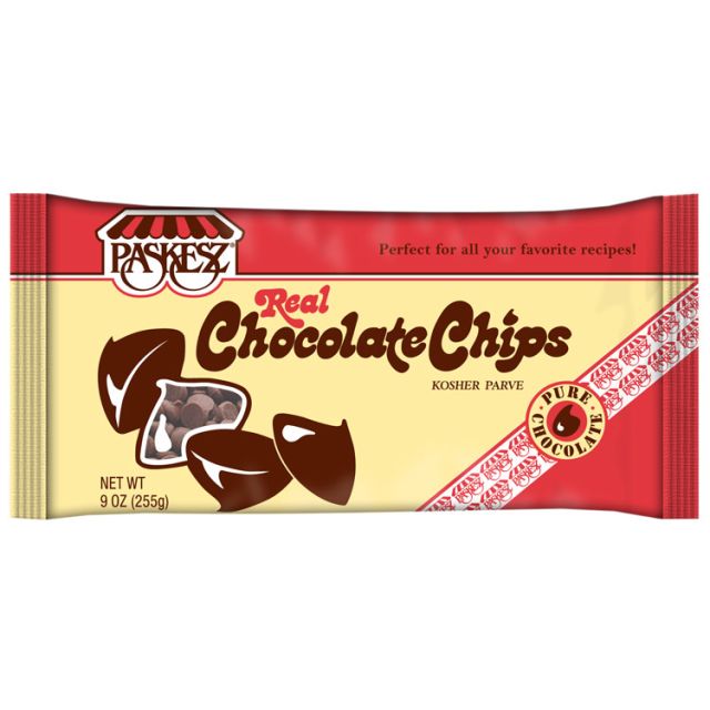 Paskesz Real Chocolate Chips 9 Oz