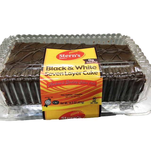 Stern's Seven Layer Cake Black & White Cake 14.5 Oz