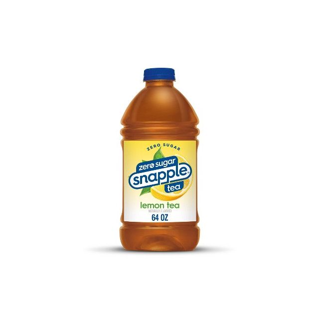 Snapple Zero Sugar Lemon Tea Soft Drink - 64 fl Oz