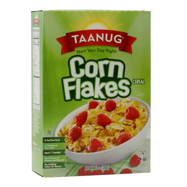 Taanug Corn Flakes 12 Oz