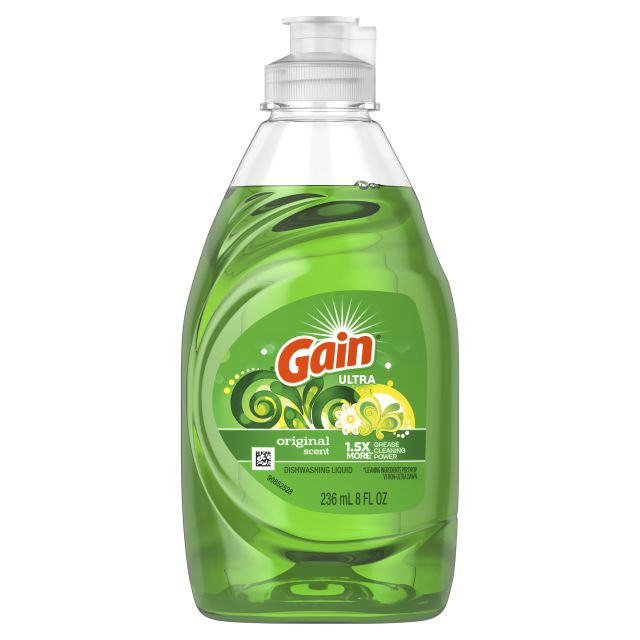 Gain Ultra original scent dishwashing liquid 8 fl oz