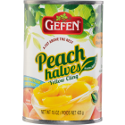 Gefen Canned Peach Halves 15.25 Oz