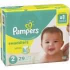Pampers Swaddlers Diapers Size 2  For 12-18Lb  5-8 Kg  29 Ct