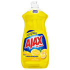 Ajax Dishwashing Liquid Dish Soap Yellow Lemon 28 oz