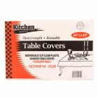 Kitchen Selection Clear Tablecloths 60×140 – 10 Ct