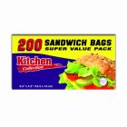 Kitchen Collection Sandwich Bags 200 Bags