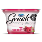 Norman’s Greek Creamy Blends red raspberry 2% Fat Yogurt 5.3 Oz