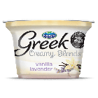 Norman’s Greek Creamy Blends vanilla lavender 2% Fat Yogurt 5.3 Oz