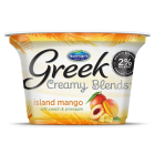 Norman’s Greek Creamy Blends island mango 2% Fat Yogurt 5.3 Oz