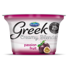 Norman’s Greek Creamy Blends passion fruit 2% Fat Yogurt 5.3 Oz