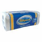 Silktouch Lunch White Napkins Family Pack 500 Ct