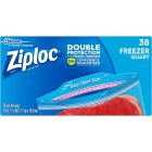 Ziploc Freezer Quart 38 Bgs