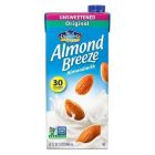 Blue Diamond Unsweetened Originl Almond Breeze Almond Milk 32 Fl Oz