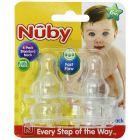 Nuby 4 Pack Standard Neck Fast Flow Nipples