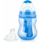 Nuby Non-Drip 3-Stage Wide Neck Bottle to Cup - For 3 Months And Up Size 8 Oz