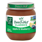 Beech Nut Apple & Blueberries Stage 2 - 4 Oz