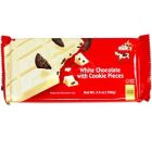 Elite White Milk Chocolate Bars with Cookies 3.5 Oz
