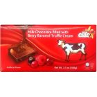 Elite Milk Chocolate Bar With Berries 3.5 Oz