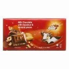 Elite Hazelnut & Almonds Milk Chocolate Bar 3.5 Oz