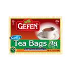 Gefen Tea Bags Orange Pekoe and Black Tea Assortment (48CT) 3.75 Oz