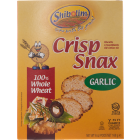 Shibolim Crackers Whole Wheat Garlic Crisp Snax 6 Oz