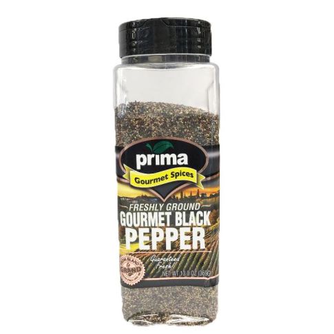 Prima Gourmet Black Pepper 13 Oz